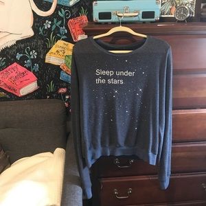 Wildfox Beautiful blue Grey Sleep Under the Stars